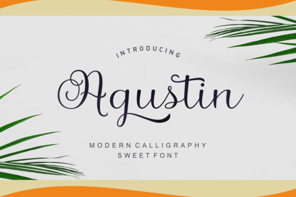 Agustin Script: A Modern Typeface for Editorial Design