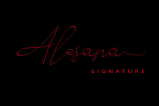 Alesana: The Perfect Script Handwritten Font for Crafters