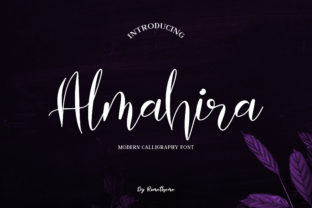 Almahira Script: Elevate Editorial Design with Modern Calligraphy