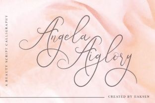 Angela Aiglory: The Script Handwritten Font for Modern Campaigns
