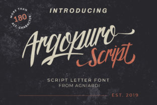 Argopuro Script: A Standout Typeface for Branding