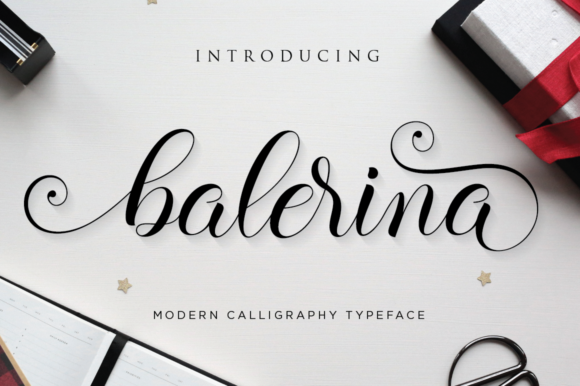 Balerina Script Typeface for Professional Branding