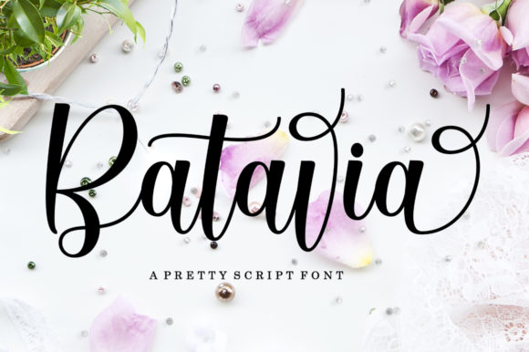 Batavia Script: Elevate Your Brand Typeface