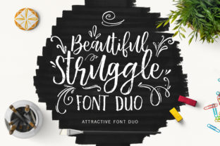 Beautiful Struggle Font for Small Business Branding