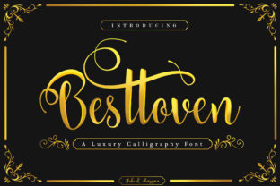 Besttoven Font Review: Elegant Script for Branding