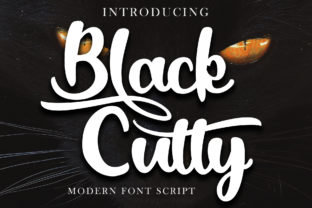 Black Catty Script: A Typeface for Authentic Editorial Design
