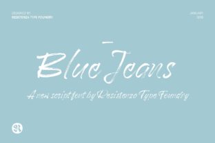 Blue Jeans Typeface for Modern Web Design