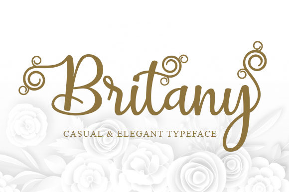 Britany Script: A Fluid Typeface for Editorial Design