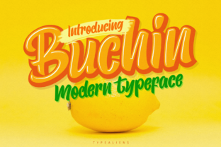 Buchin Font: Sweet Script for Digital Design