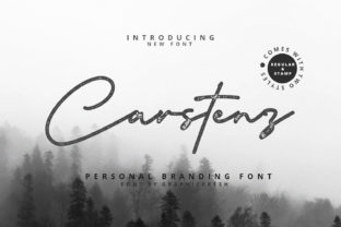 Carstenz: The Modern Script Typeface for Marketers