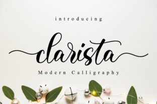 Clarista Script Font for Modern Web Design