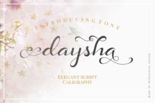 Daysha Font: Elevate Your Brand with Authentic Script Typography