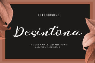 Desintona Script: A Typeface for Modern Editorial Design