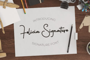 Felicia Signature Font for Small Business Branding