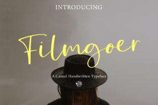 Filmgoer: A Casual Script Font for Editorial Design