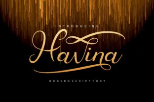 Havina: A Powerful Script Font for Standout Branding