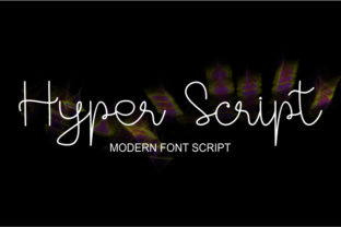 Hyper Script Typeface for Modern Branding