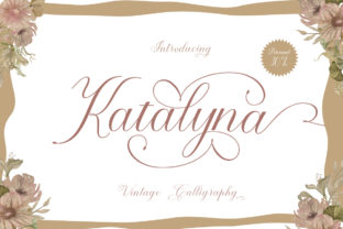 Katalyna Script: A Luxurious Typeface for Elegant Branding