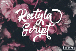 Restyla Script: A Modern Typeface for Editorial Design