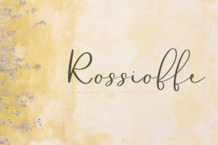 Rossioffe: The Script Font That Elevates Brand Identity