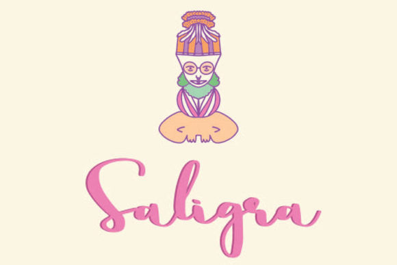 Saligra Script Typeface for Small Business Branding