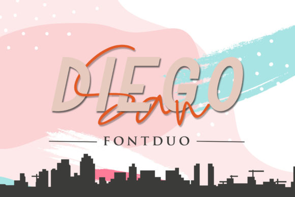 San Diego Duo: A Versatile Typeface for Modern Campaigns