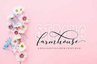 Strong Farmhouse Duo Font for Bold Branding