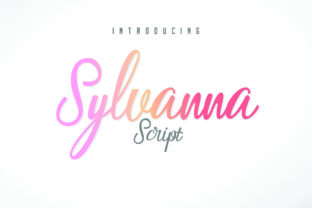 Sylvanna Script Font for Handmade Brands