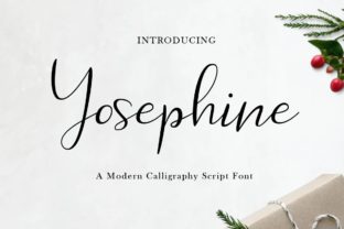Yosephine Script Typeface for Editorial Design
